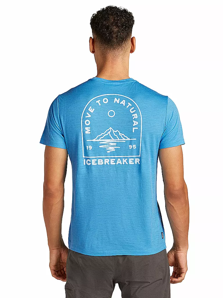 ICEBREAKER | Herren Funktionsshirt Road 150 Tech III | Blu