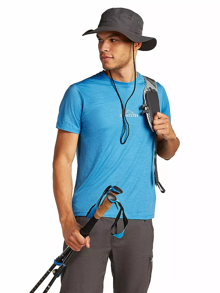 ICEBREAKER | Herren Funktionsshirt Road 150 Tech III | Blu