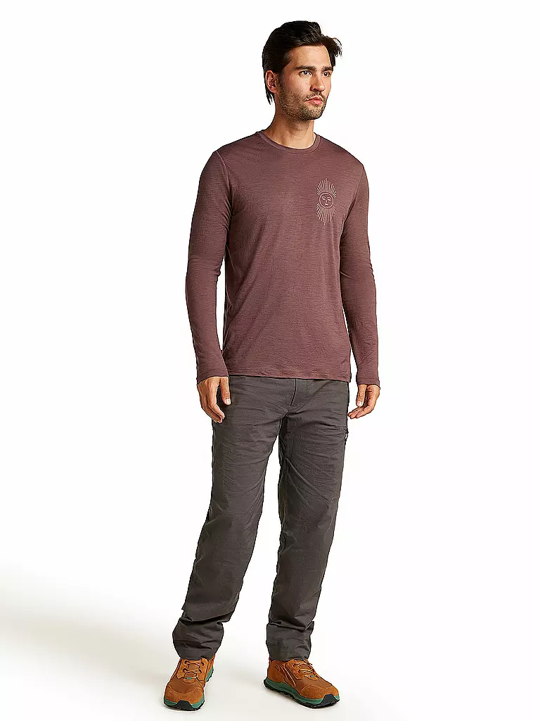 ICEBREAKER | Herren Funktionsshirt Solar 150 Tech | Marrone