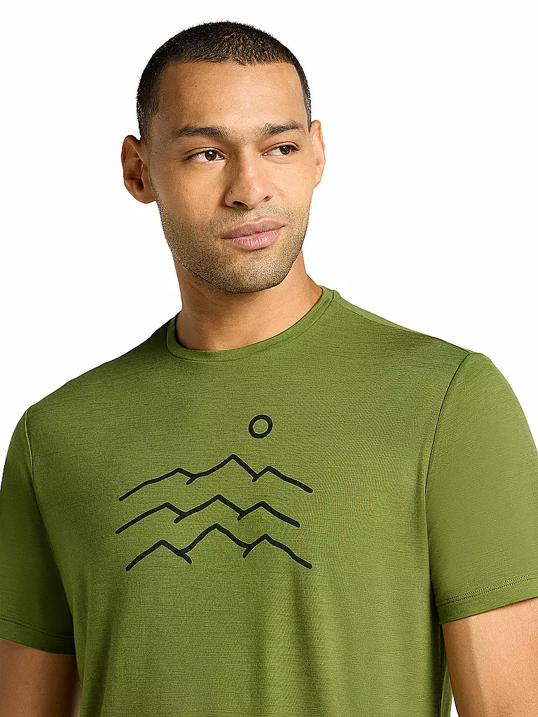 ICEBREAKER | Herren Funktionsshirt Sphere 125 Cool | Oliva