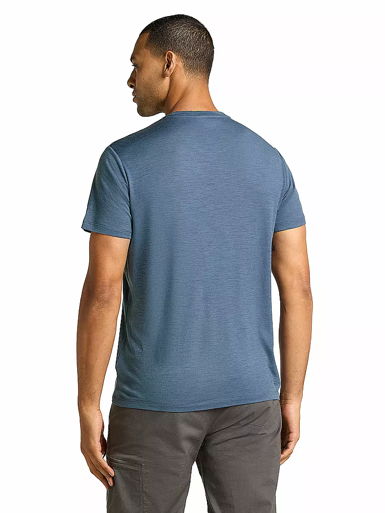 ICEBREAKER | Herren Funktionsshirt Van Camp 150 Tech III | Blu scuro