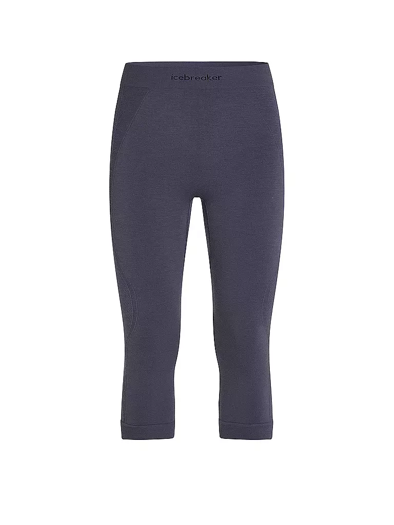 ICEBREAKER | Herren Unterzieh Hose Seamless ZoneKnit 3/4 | Grigio
