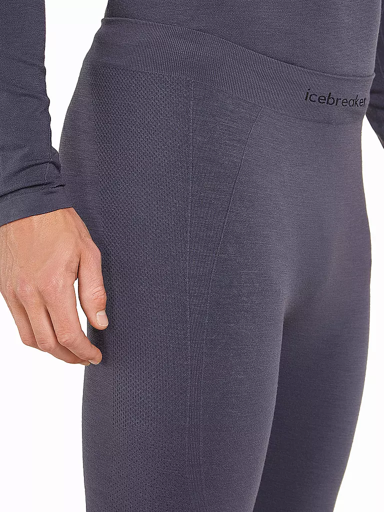 ICEBREAKER | Herren Unterzieh Hose Seamless ZoneKnit 3/4 | Grigio