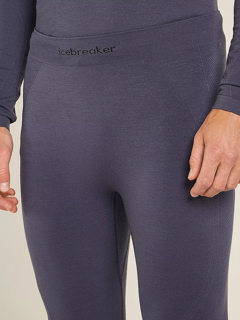 ICEBREAKER | Herren Unterzieh Hose Seamless ZoneKnit 3/4 | Grigio