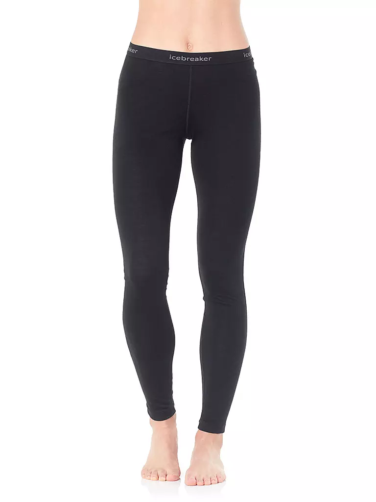 ICEBREAKER | Leggings da donna Merino 200 Oasis | Nero