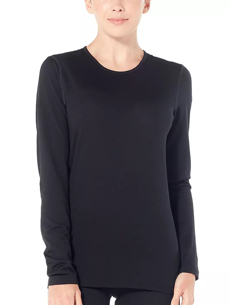 ICEBREAKER | Maglia funzionale da donna Merino 200 Oasis LS | Nero
