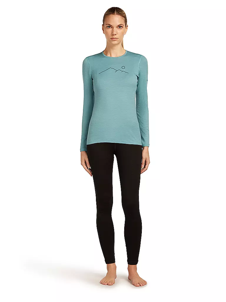 ICEBREAKER | Maglia intima da donna Oasis 200 | Blu chiaro