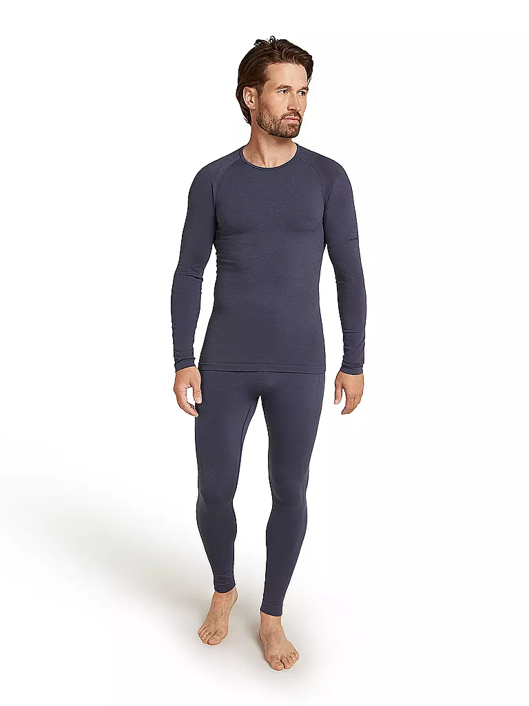 ICEBREAKER | Maglia intima da uomo Merino 260 ZoneKnit™ Seamless | Grigio