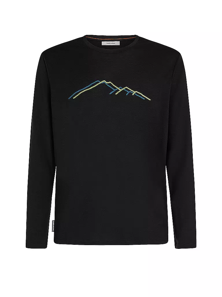 ICEBREAKER | Maglia intima da uomo Rain Ridge 150 Tech | Nero