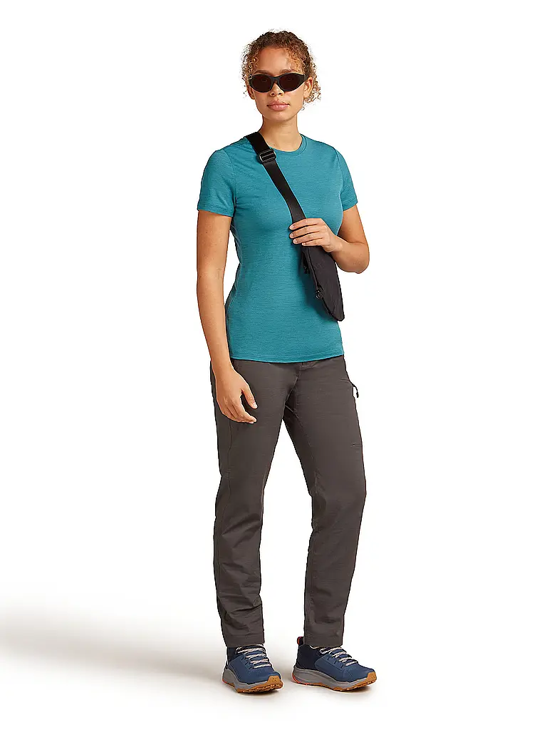 ICEBREAKER | Maglietta funzionale da donna Merino 150 Tech Lite III | Petrolio