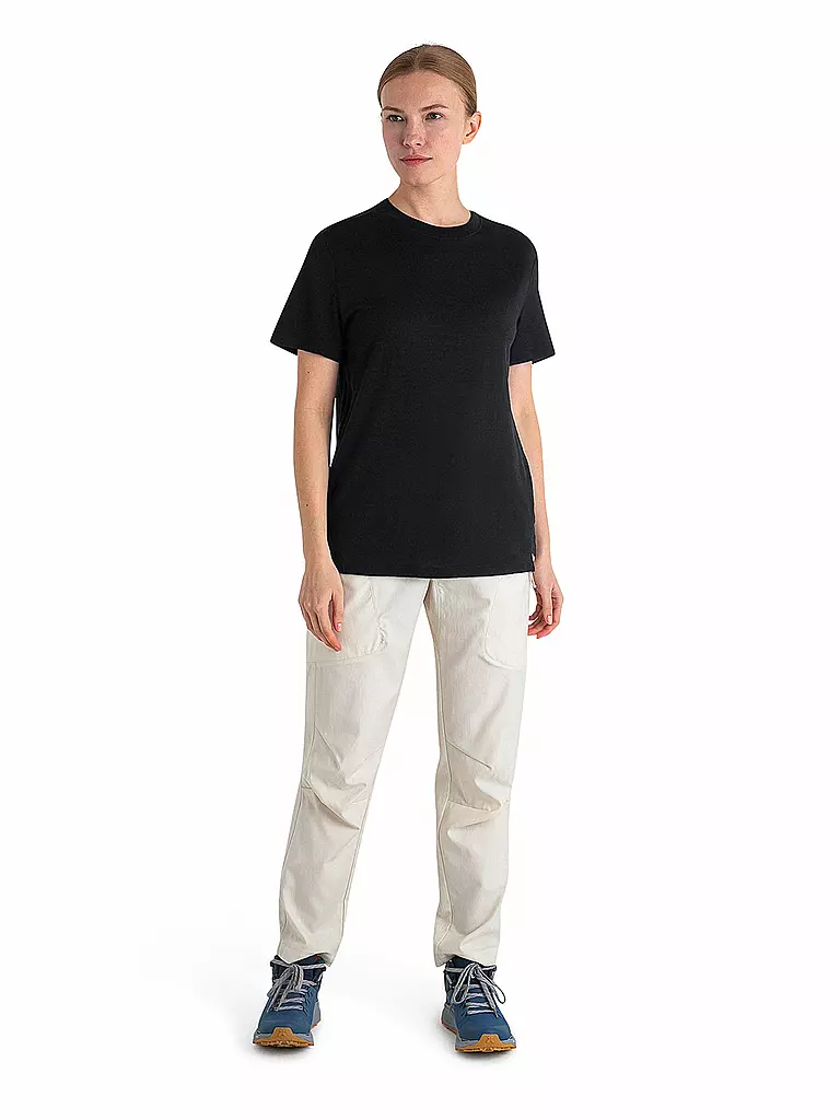 ICEBREAKER | Maglietta funzionale da donna Merino 150 Tech Lite Relaxed | Nero