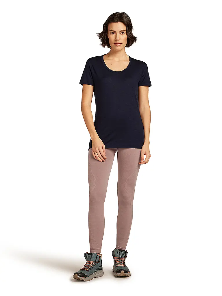 ICEBREAKER | Maglietta funzionale da donna Merino Tech Lite 150 Uni | Rosa