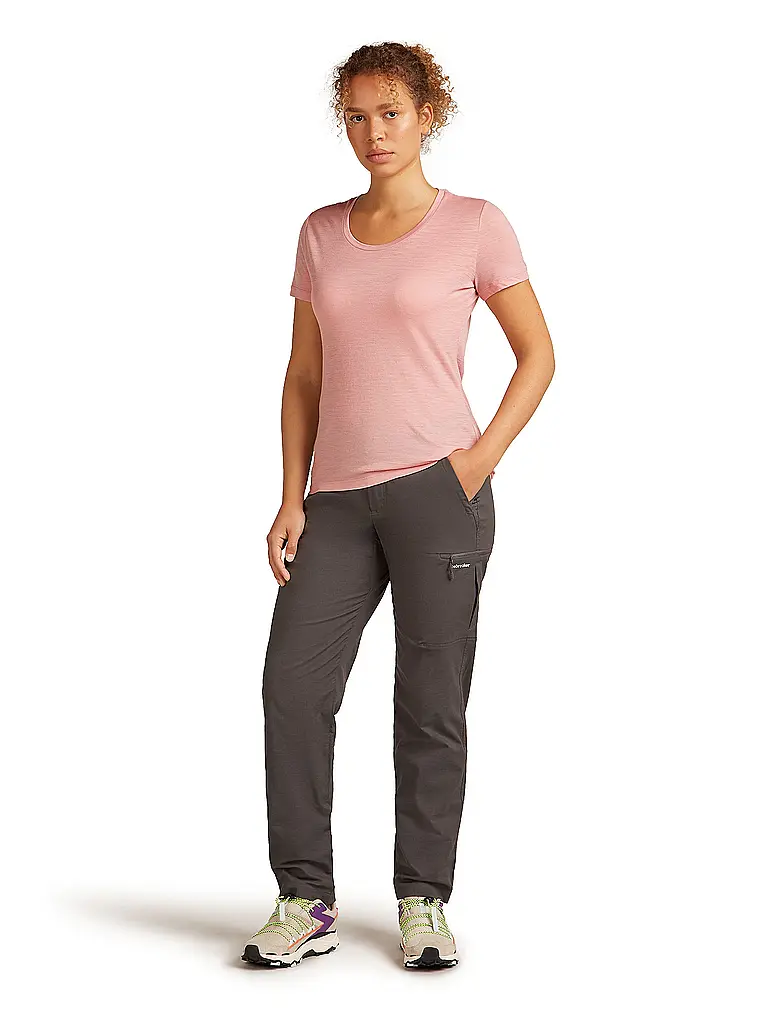 ICEBREAKER | Maglietta funzionale da donna Merino Tech Lite 150 Uni | Blu scuro