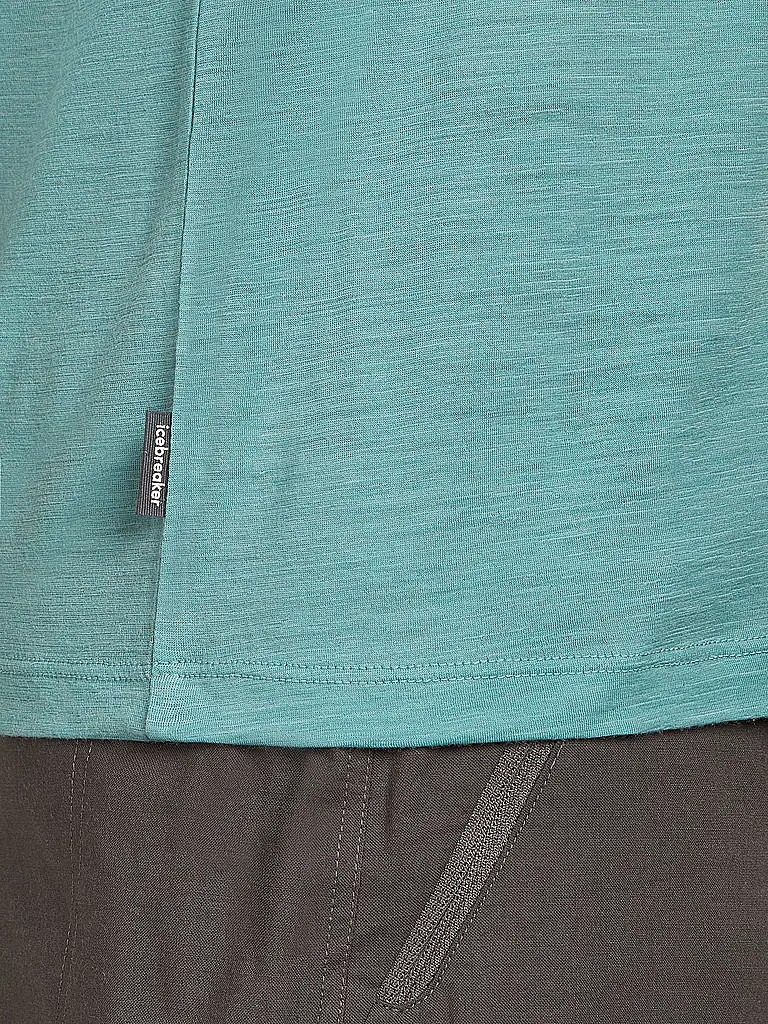 ICEBREAKER | Maglietta funzionale da uomo Massif Trail 150 Tech | Blu chiaro