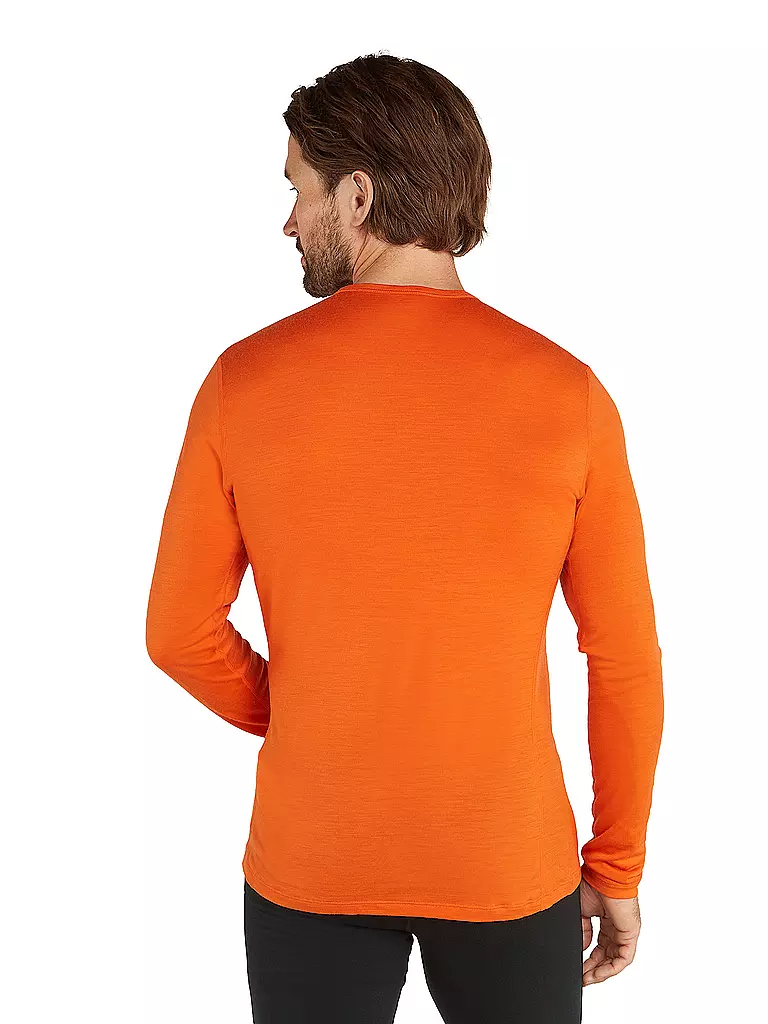 ICEBREAKER | Maglietta funzionale da uomo Merino 200 Oasis Thermo | Arancione
