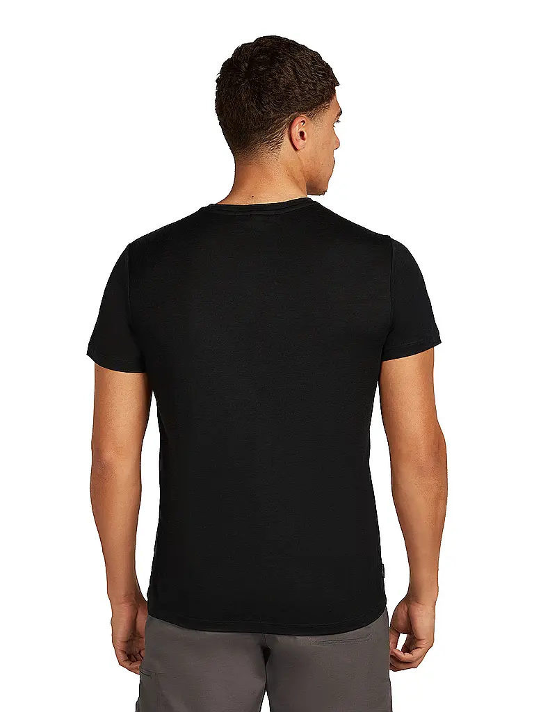 ICEBREAKER | Maglietta funzionale da uomo Skiing Yeti 150 Merino con stampa |