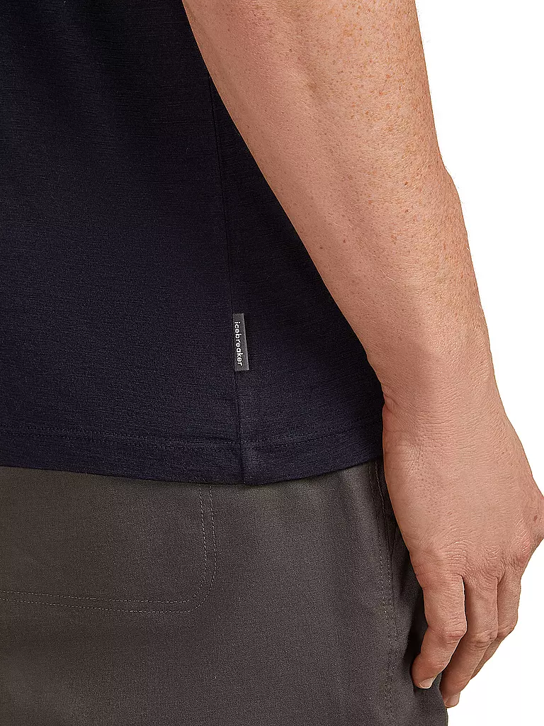 ICEBREAKER | Maglietta tecnica da uomo Mount Pulse 150 | Blu scuro