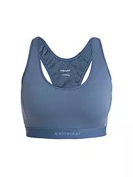 ICEBREAKER | Reggiseno sportivo da donna Racerback Merino 125 a basso supporto | Blu