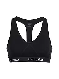 ICEBREAKER | Reggiseno sportivo da donna Sprite Racerback | Nero