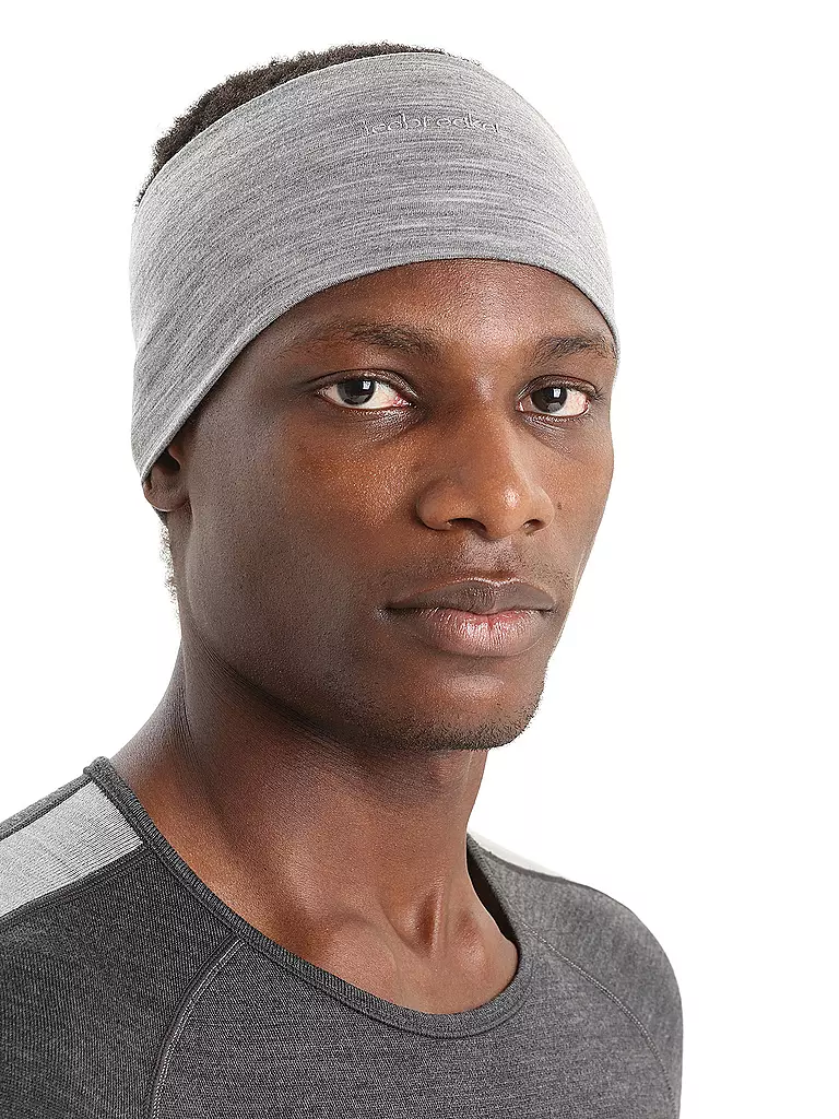 ICEBREAKER | Stirnband Cool-Lite Flexi | Grigio chiaro