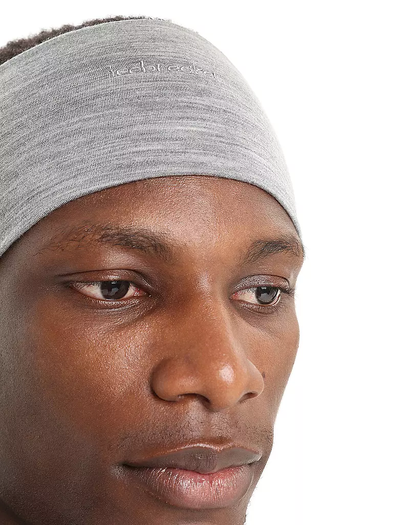 ICEBREAKER | Stirnband Cool-Lite Flexi | Grigio chiaro