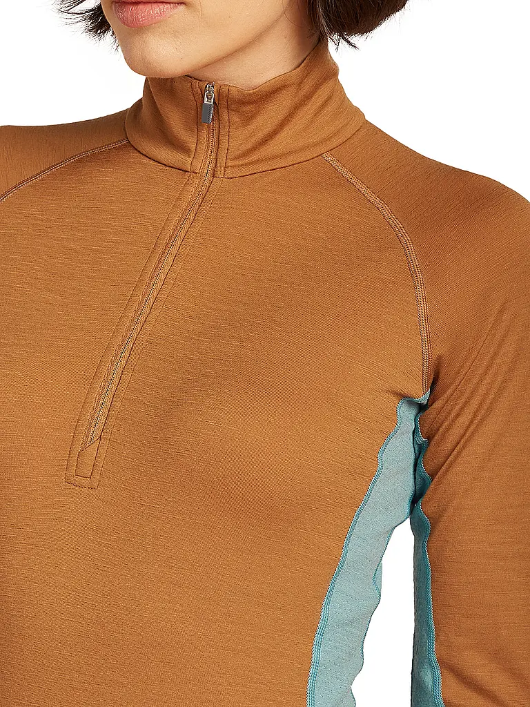 ICEBREAKER | Zipshirt intimo da donna 200 ZoneKnit™ Merino |