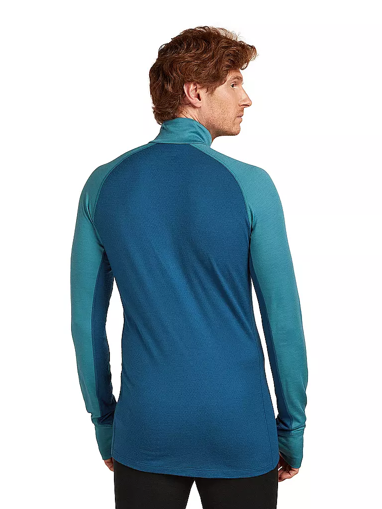 ICEBREAKER | Zipshirt intimo da uomo 200 Merino ZoneKnit |