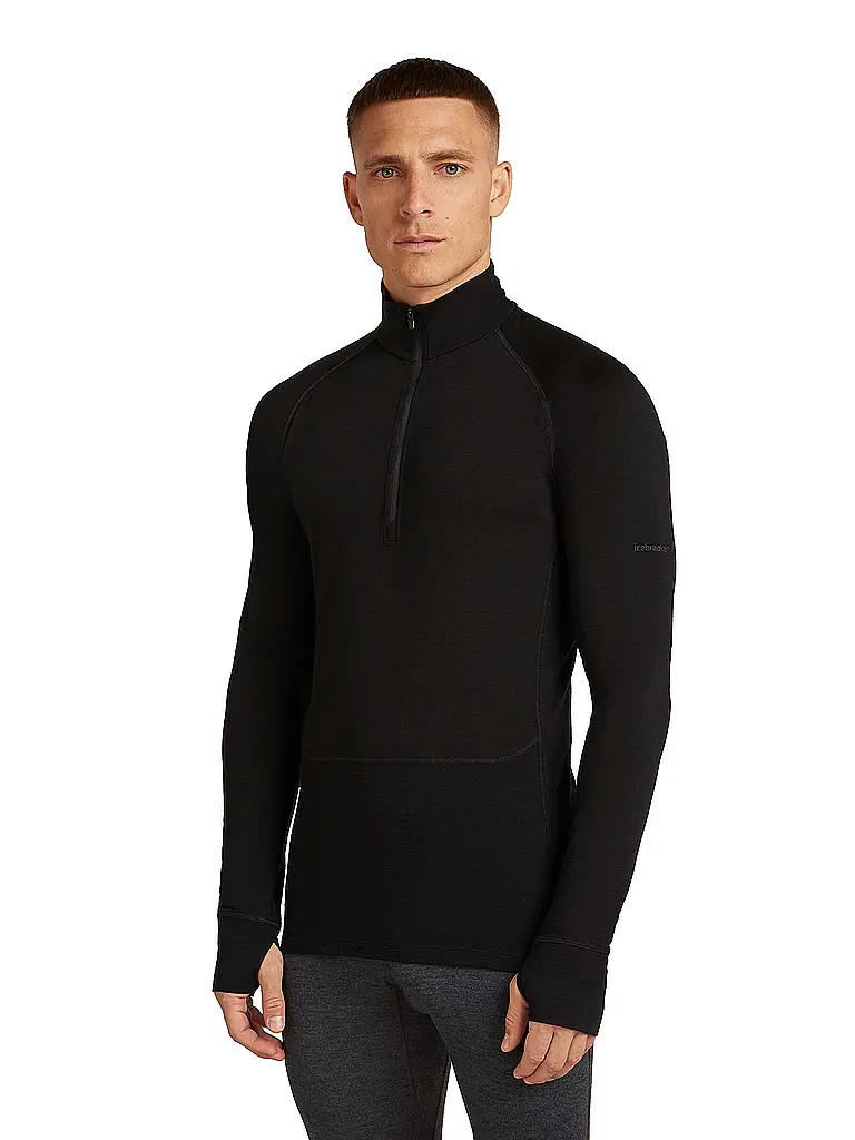 ICEBREAKER | Zipshirt intimo da uomo 200 Merino ZoneKnit |