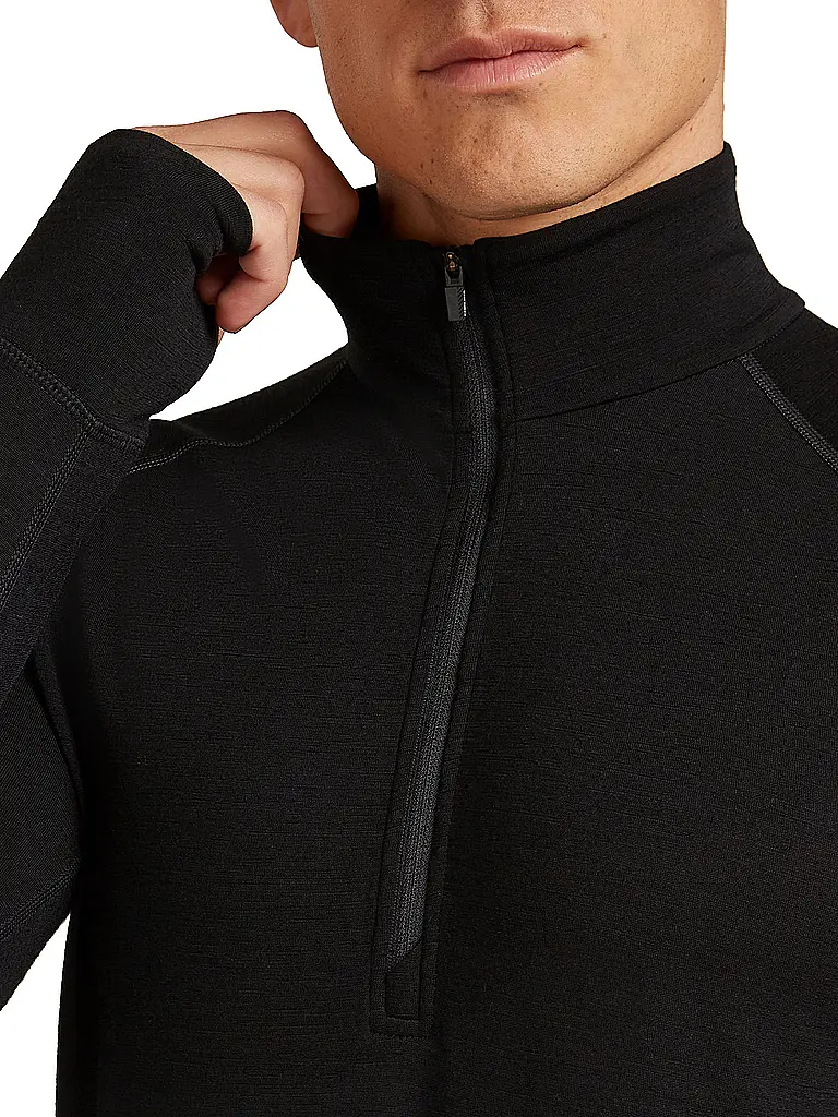 ICEBREAKER | Zipshirt intimo da uomo 200 Merino ZoneKnit |