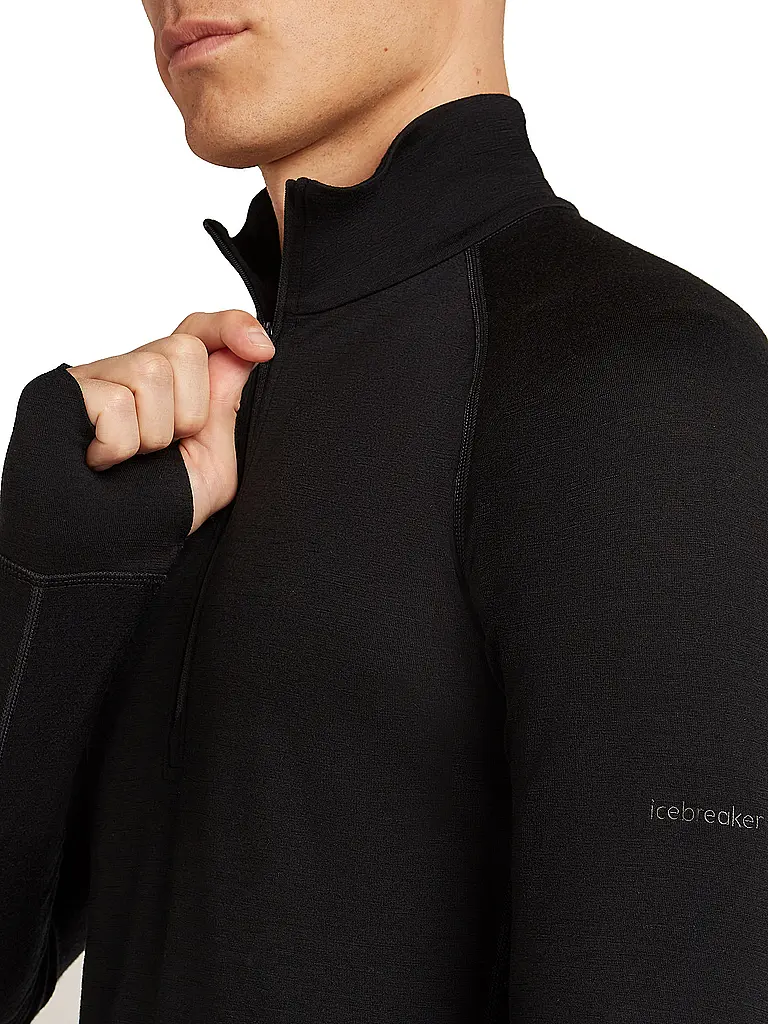 ICEBREAKER | Zipshirt intimo da uomo 200 Merino ZoneKnit |