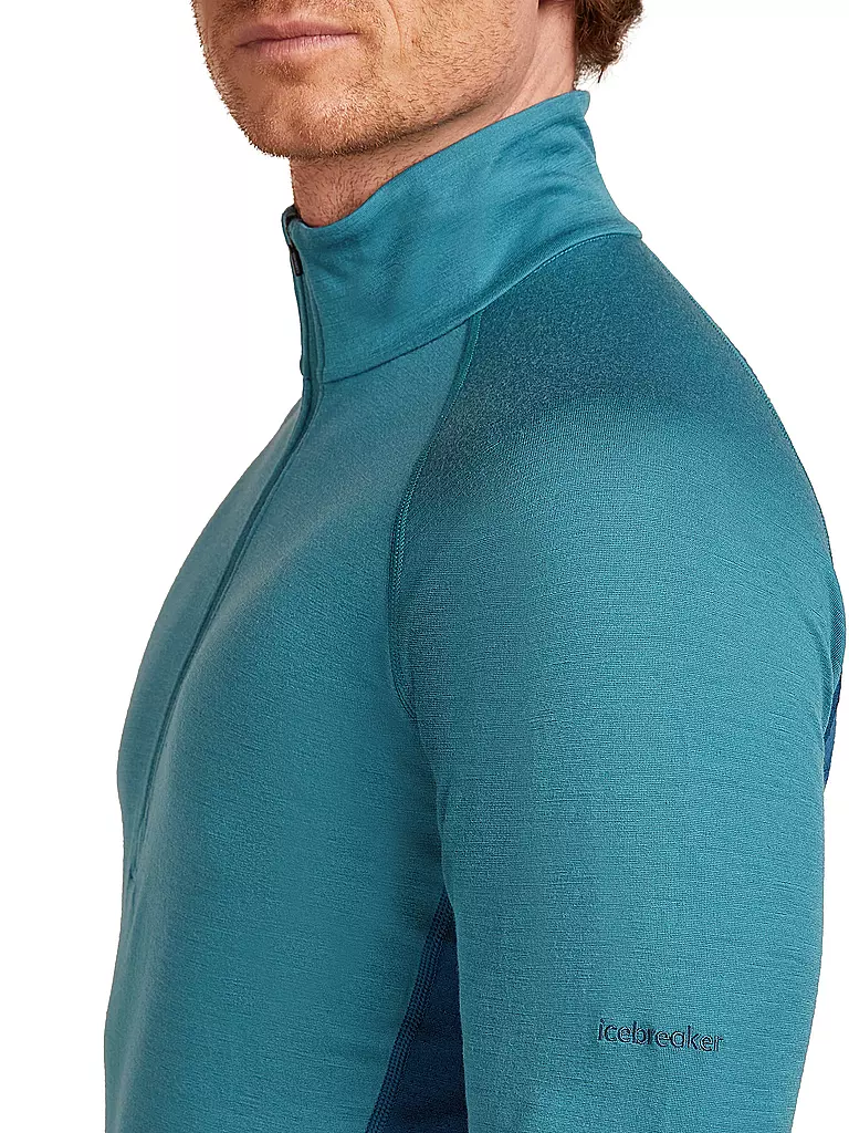 ICEBREAKER | Zipshirt intimo da uomo 200 Merino ZoneKnit |