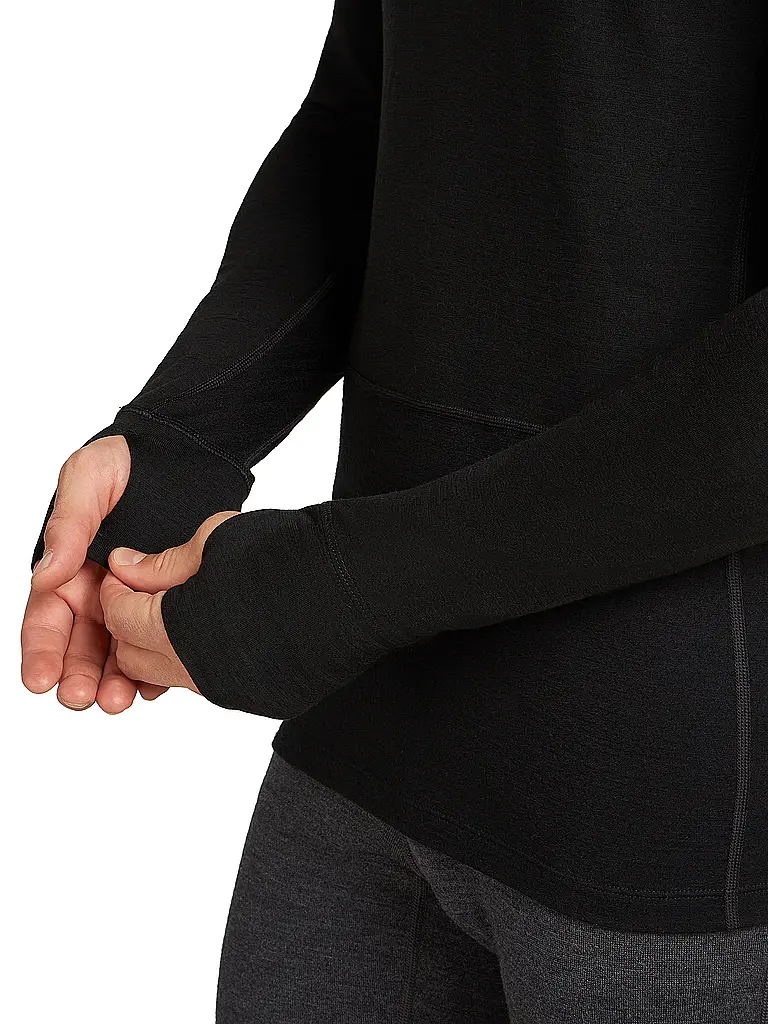 ICEBREAKER | Zipshirt intimo da uomo 200 Merino ZoneKnit |