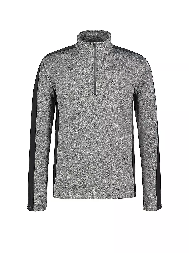 ICEPEAK |  Herren Unterzieh Zipshirt Fleminton  | Grigio