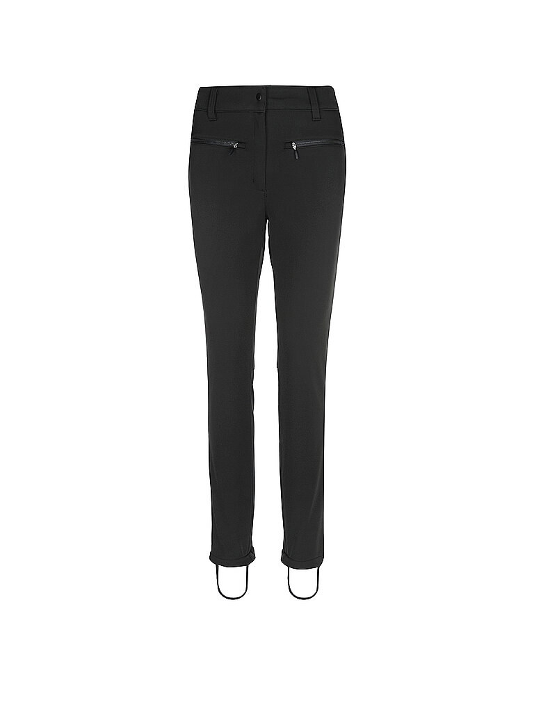 Pantaloni da sci softshell da donna Enigma nero 44
