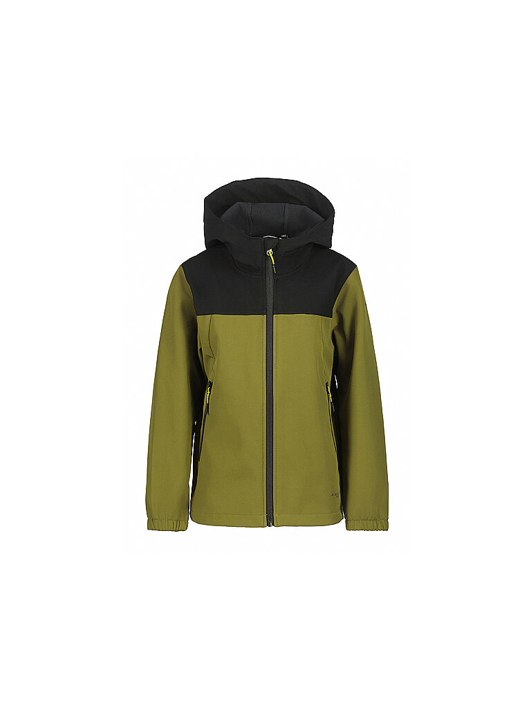 Giacca softshell da ragazzo Konan Jr oliva 122