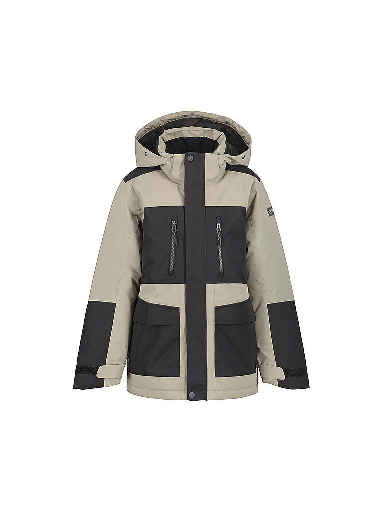 Giacca invernale per bambini Kanosh con cappuccio grigio 164