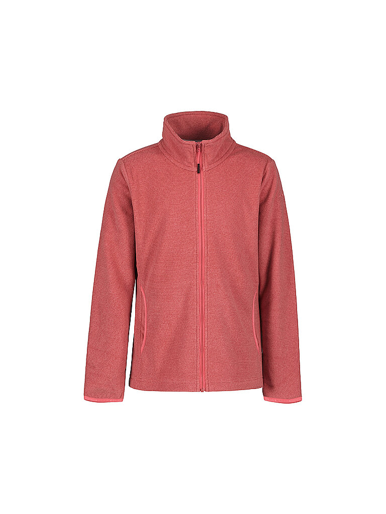 Giacca in pile da ragazza Kihei Jr rosso 140