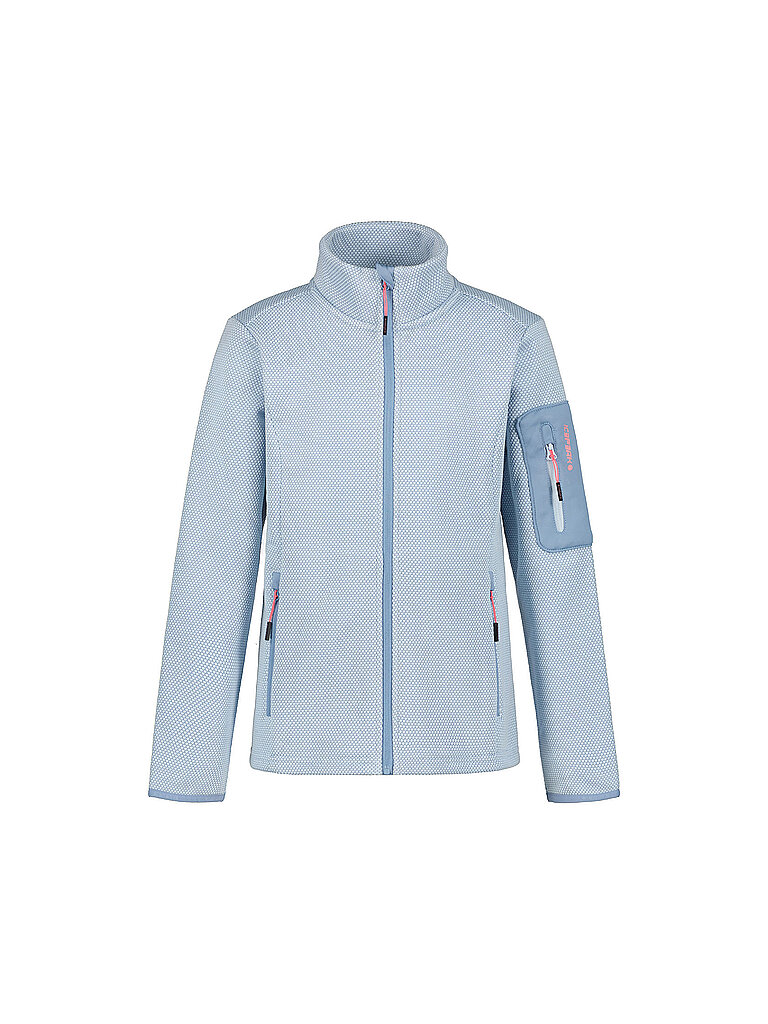 Giacca in pile da ragazza Kemnath azzurro 140