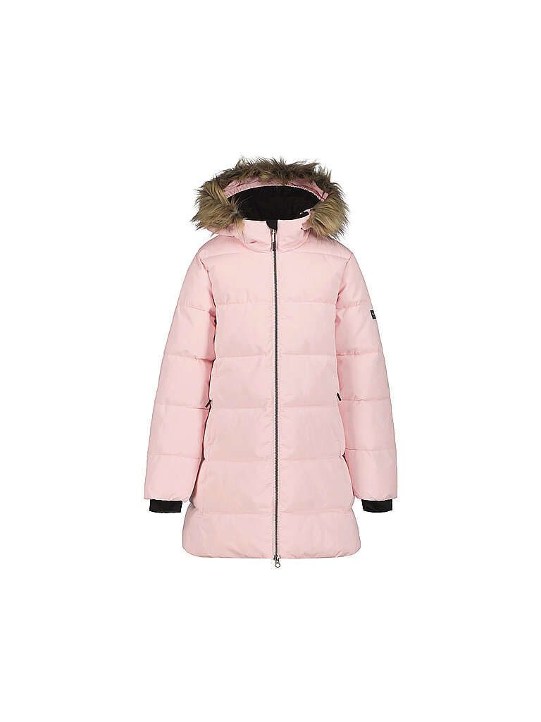 Cappotto invernale da ragazza Keystone con cappuccio rosa 152