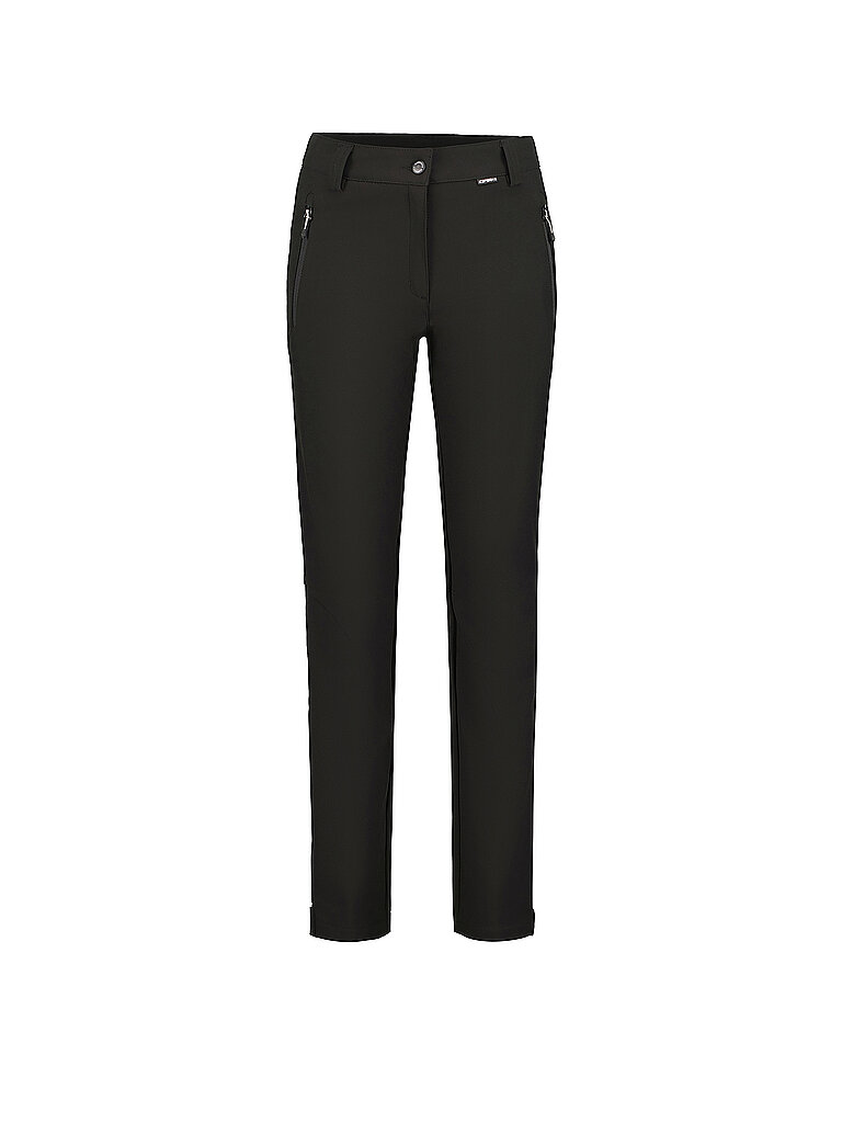 Pantaloni da trekking softshell da donna Bovill nero 38