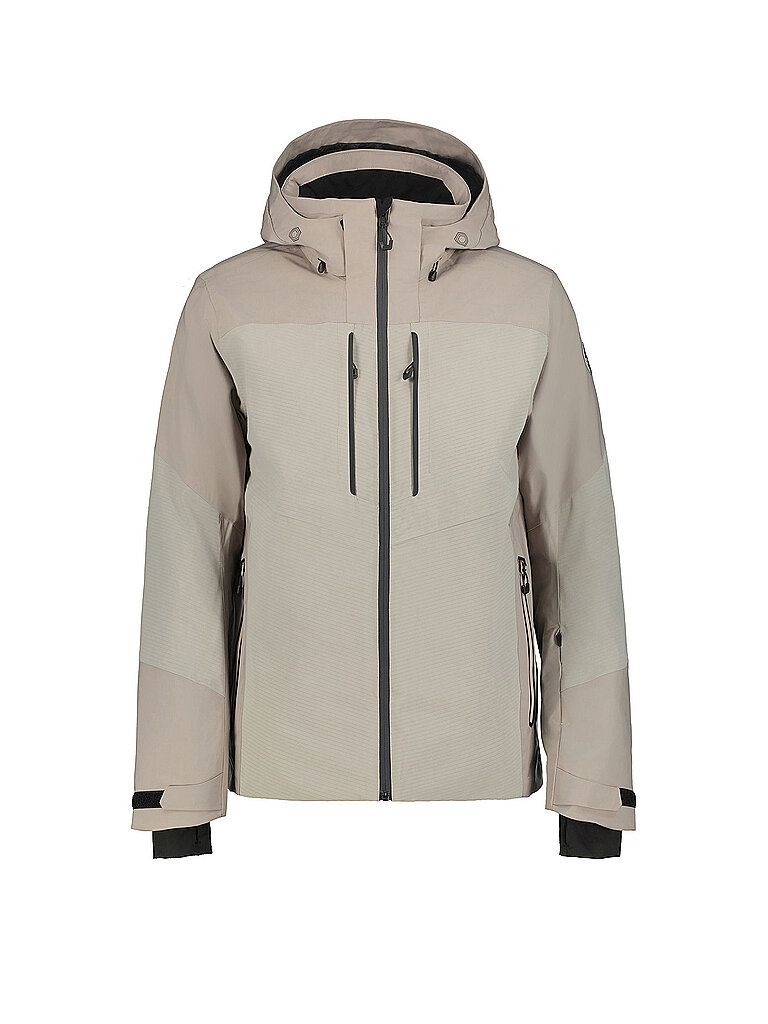 Giacca da sci da uomo Faulkton con cappuccio grigio 52