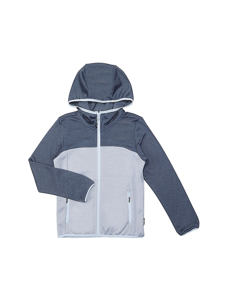 Giacca in pile da ragazza Kamenz blu scuro/azzurro blu 152