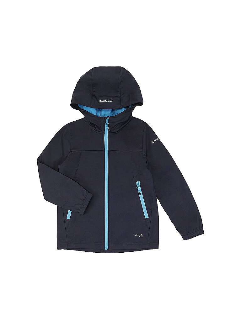 Giacca softshell per bambini Kline JR Hoodie blu 152
