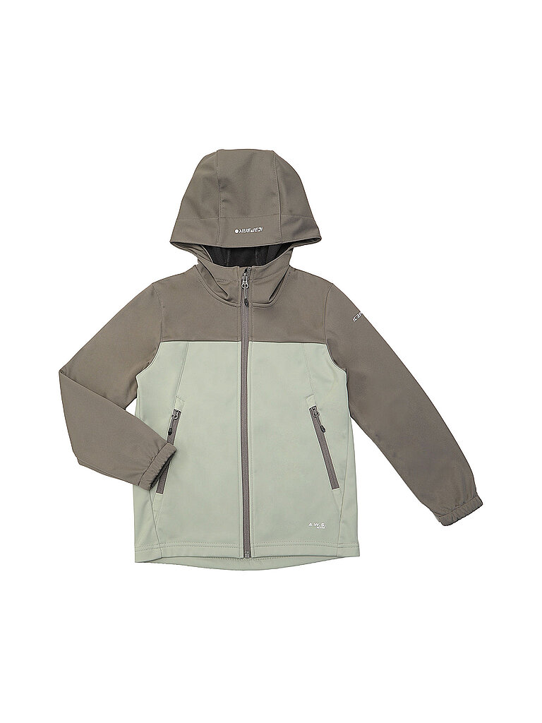 Giacca softshell per bambini Kline JR Hoodie crema 140