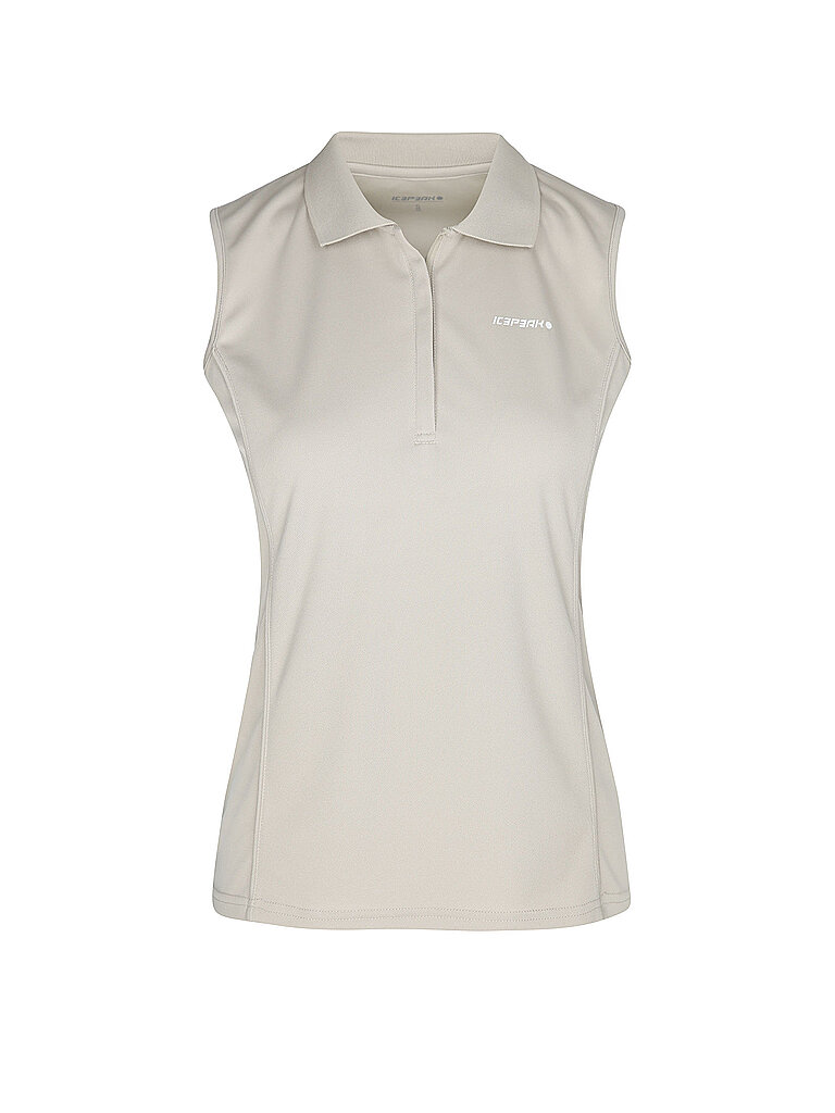 Polo funzionale da donna Tank Bazine beige S