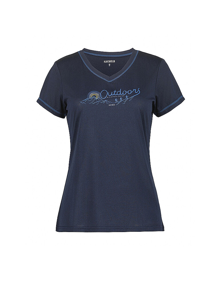 Maglietta funzionale da donna Burnham blu XL