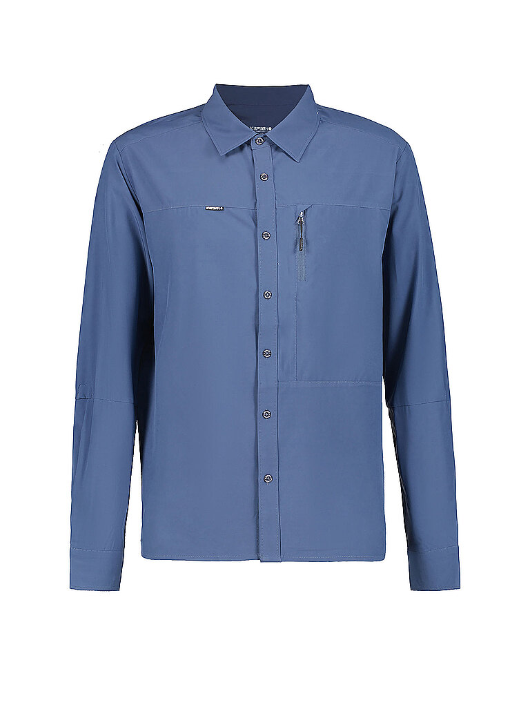 Camicia da uomo Brohman Uni blu 50