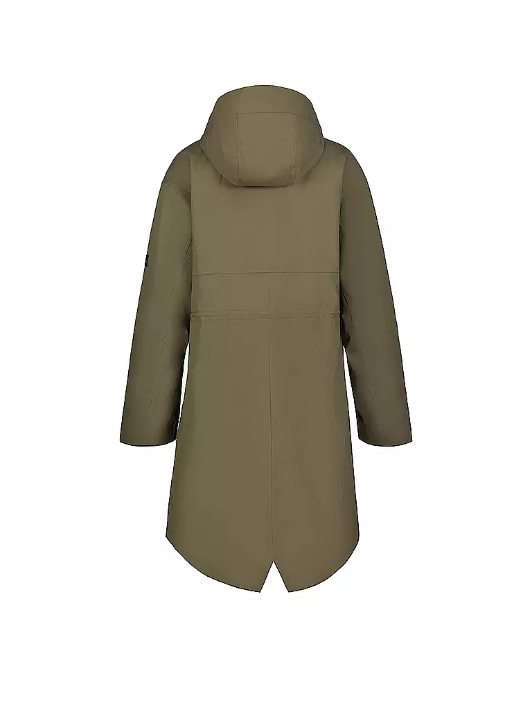 ICEPEAK | Cappotto invernale da donna Minier con cappuccio | Oliva
