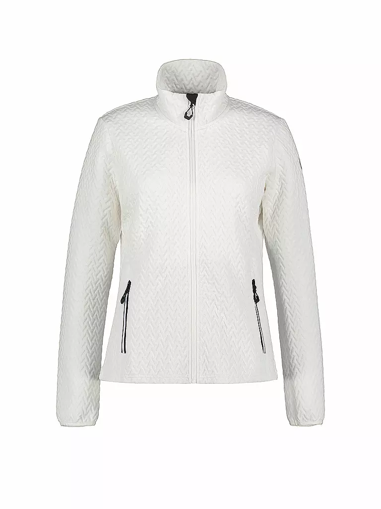 ICEPEAK | Damen Fleecejacke Fresnes | Bianco