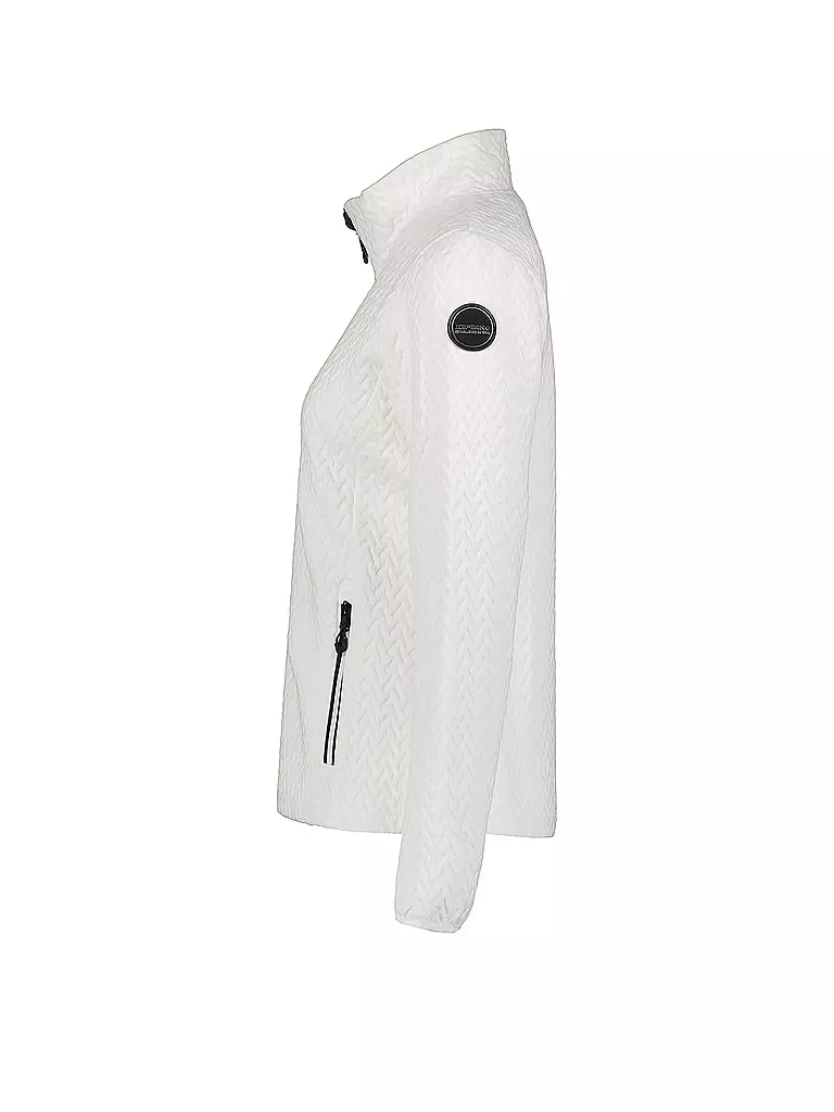 ICEPEAK | Damen Fleecejacke Fresnes | Bianco